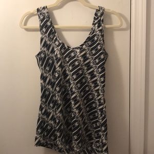 Urban Outfitters Vasia Scoop Back Flowy Top